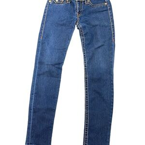Y2K True Religion low rise skinny jeans